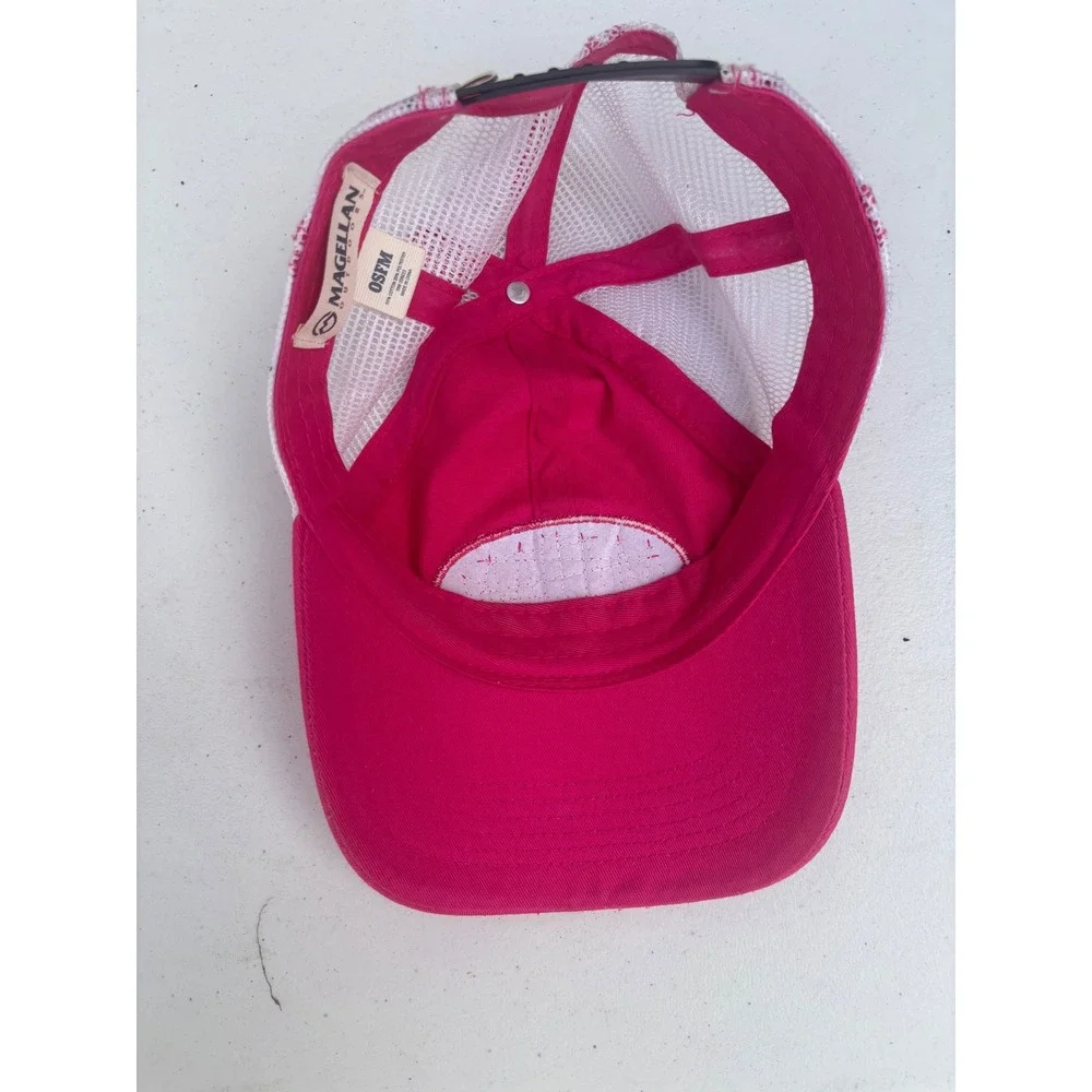 Magellan Outdoors Trucker Hat Women OSFM Marlin Mesh Snapback LIKE NEW